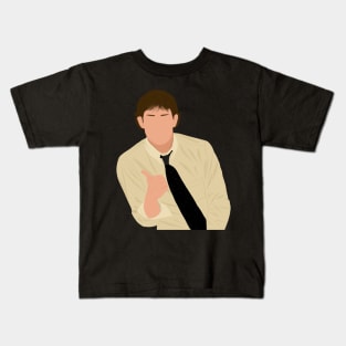 Office Jim Thumbs Up Meme Fan Art Kids T-Shirt